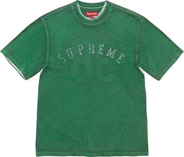 Supreme Overprint S/S Top - Green (front)