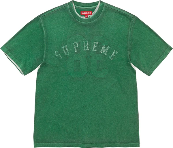 Supreme Overprint S/S Top - Green (front)