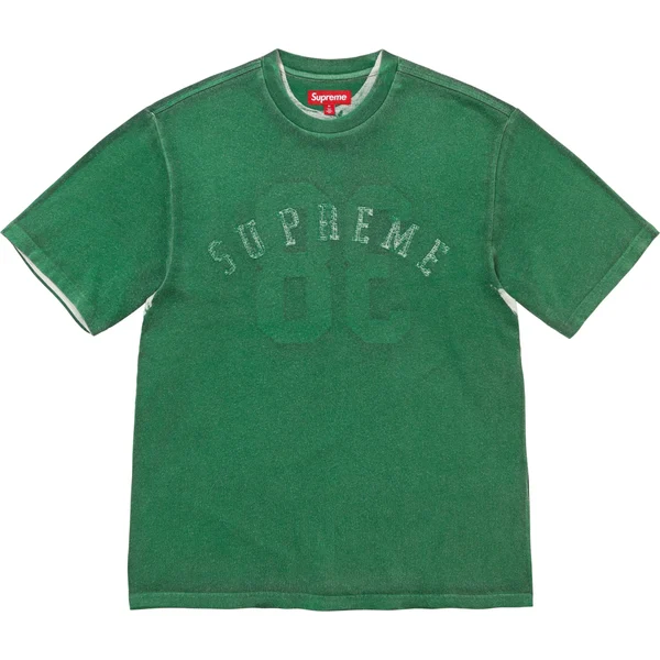 Supreme Overprint S/S Top - Green (front)