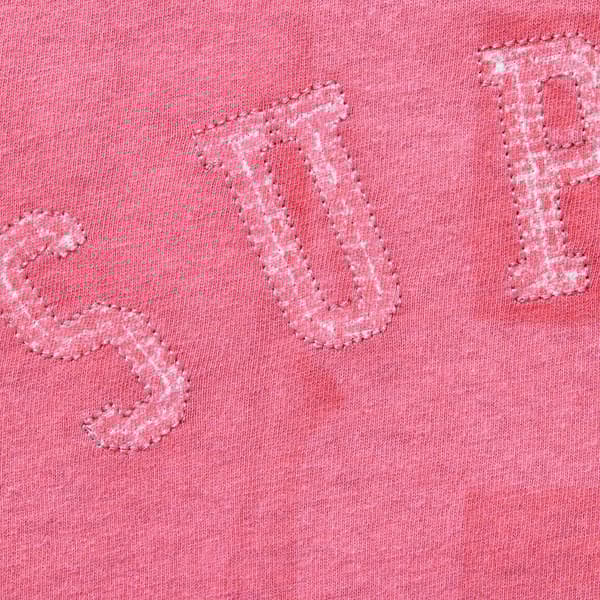 Supreme Overprint S/S Top - Magenta (front)