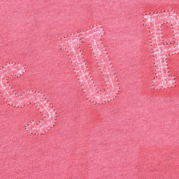 Supreme Overprint S/S Top - Magenta (front)