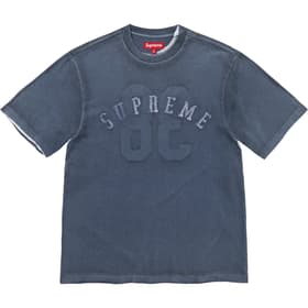 Supreme Overprint S/S Top Navy