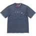 Supreme Overprint S/S Top - Navy (front)