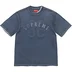 Supreme Overprint S/S Top - Navy (front)