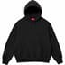 Supreme Paint Hooded Sweatshirt - Black (front)