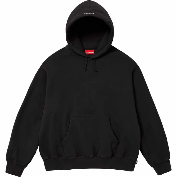 Supreme Paint Hooded Sweatshirt - Black (front)