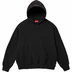 Supreme Paint Hooded Sweatshirt - Black (front)