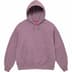 Supreme Paint Hooded Sweatshirt - Dusty Purple (front)