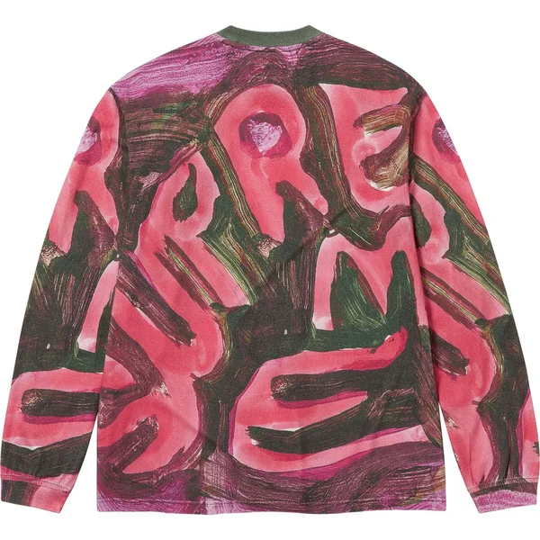 Supreme Paint L/S Top - Multicolor (front)