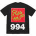 Supreme Paint Tee - Black (front)