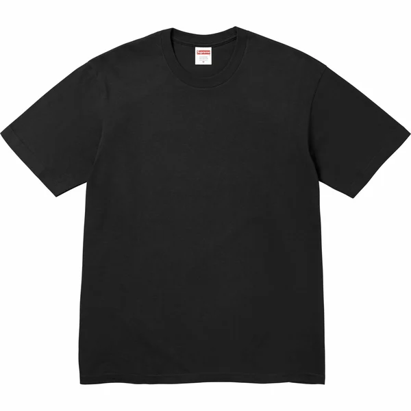 Supreme Paint Tee - Black (front)
