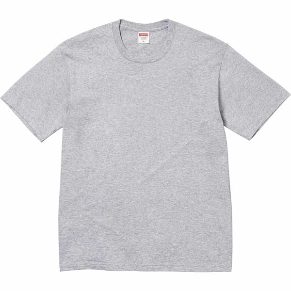 Supreme Paint Tee - Heather Grey (front)