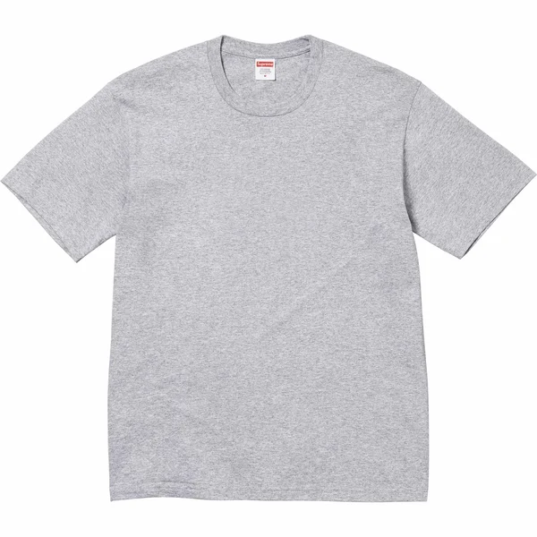 Supreme Paint Tee - Heather Grey (front)