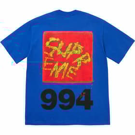 Supreme Paint Tee Royal