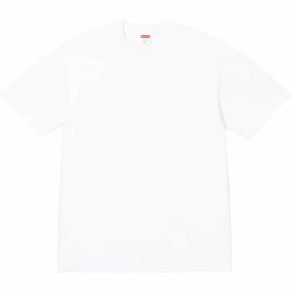 Supreme Paint Tee - White (front)