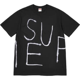 Supreme Painted Tee Black