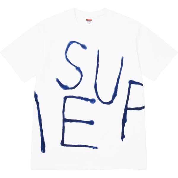 Supreme Painted Tee - White (front)