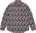 Supreme Paisley Flannel Shirt - Black (front)