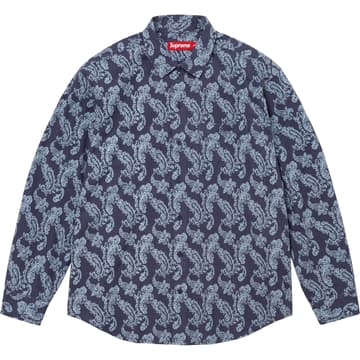 Supreme Paisley Flannel Shirt