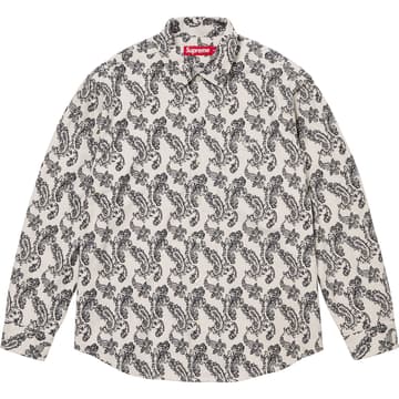 Supreme Paisley Flannel Shirt