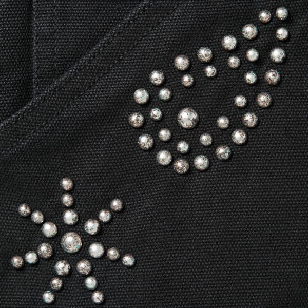 Supreme Paisley Studded Double Knee Painter Pant - Black (front)