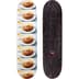 Supreme Pancakes Skateboard - 8.25" x 32" (front)