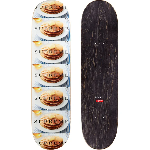 Supreme Pancakes Skateboard - 8.25" x 32" (front)