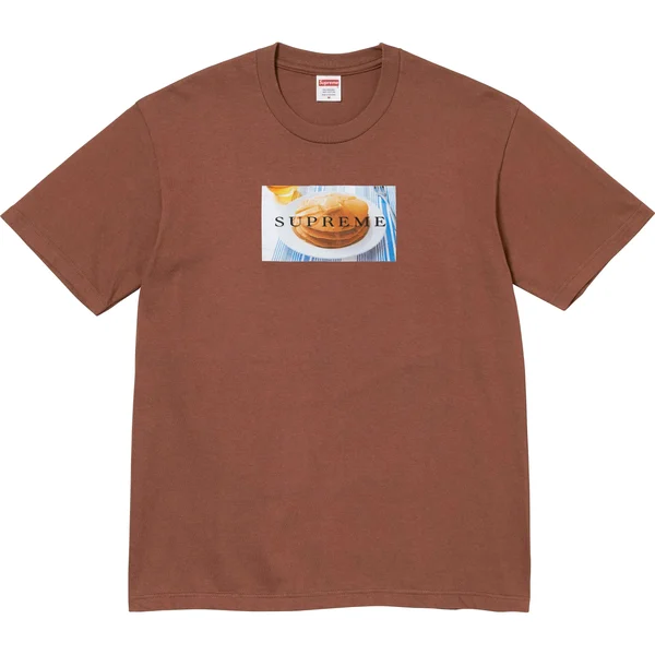 Supreme Pancakes Tee - Brown (front)