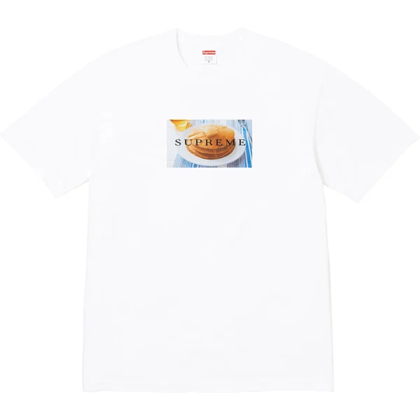 Supreme Pancakes Tee - White (front)