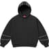 Supreme Paneled Hooded Sweatshirt - Black (front)