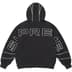 Supreme Paneled Hooded Sweatshirt - Black (front)