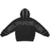 Supreme Paneled Hooded Sweatshirt - Black (front)