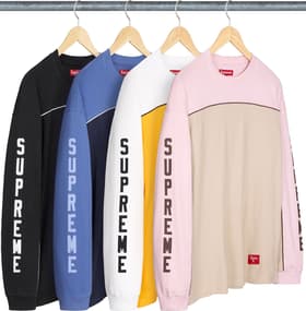 Supreme Paneled Piping L/S Top