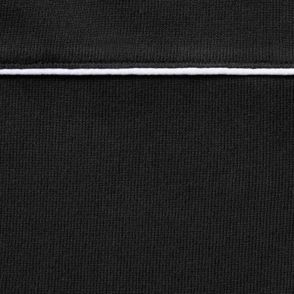 Supreme Paneled Piping L/S Top - Black (front)