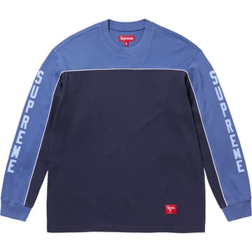Supreme Paneled Piping L/S Top