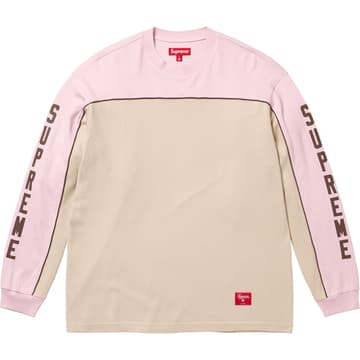 Supreme Paneled Piping L/S Top