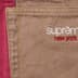 Supreme Paneled Stripe Baggy Jean - Red (front)