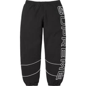 Supreme Paneled Sweatpant Black