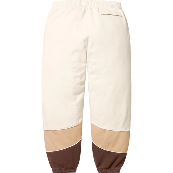 Supreme Paneled Sweatpant - Natural (front)