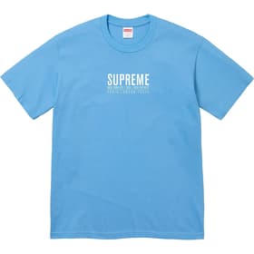 Supreme Paris Tee Bright Blue