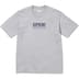 Supreme Paris Tee - Heather Grey (front)