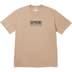 Supreme Paris Tee - Khaki (front)