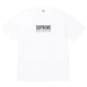 Supreme Paris Tee White