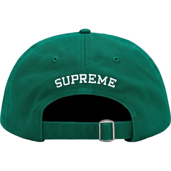 Supreme $ Patch 6-Panel - Green (front)