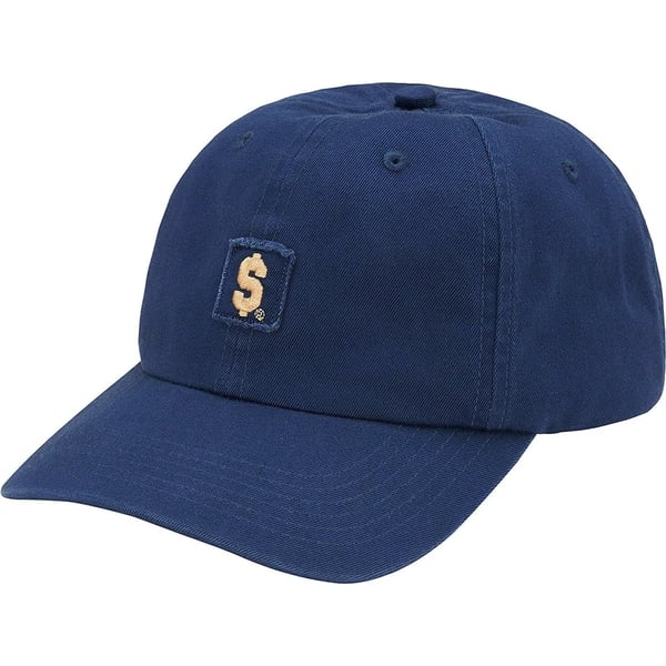 Supreme $ Patch 6-Panel - Light Navy (front)