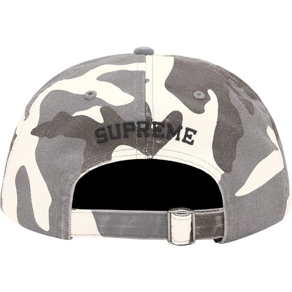Supreme $ Patch 6-Panel - Stone Camo (front)