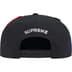 Supreme Patches 6-Panel - Black (front)