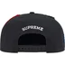 Supreme Patches 6-Panel - Black (front)