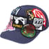 Supreme Patches 6-Panel - Navy (front)