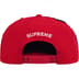 Supreme Patches 6-Panel - Red (front)